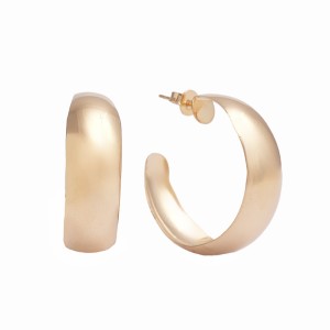 Brinco Argola Lisa Curva