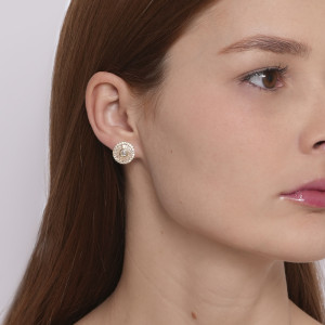 Brinco Redondo Cravejado