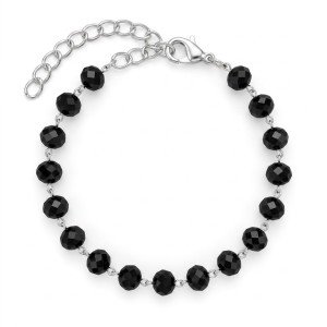 Pulseira com Cristais Facetados