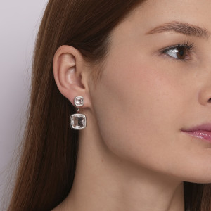 Brinco Sobreposto Quadrado