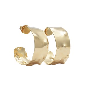 Argola Martelada Grossa