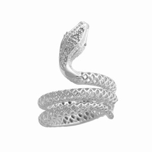 Anel Serpente em Treliça