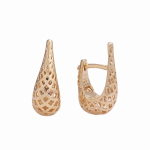 Brinco Gota Vazado Articulado