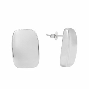 Brinco Retangular Liso