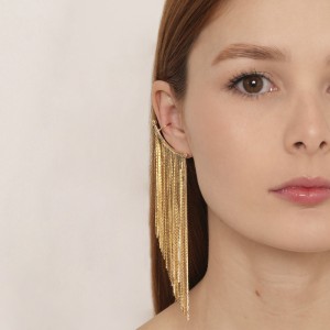 Brinco Franja Ear Cuff