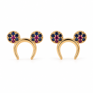 Brinco Tiara Mickey