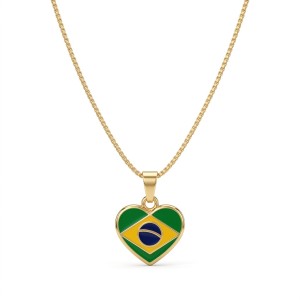 Colar Bandeira do Brasil