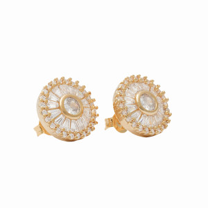 Brinco Redondo Cravejado